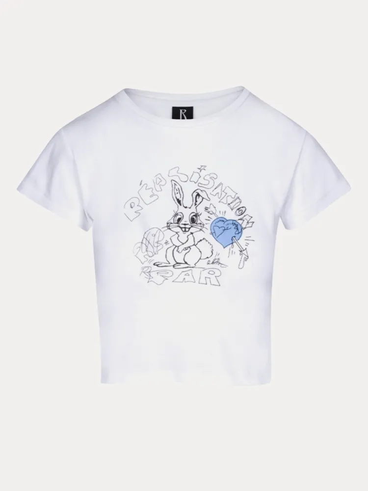 Women Réalisation Par Bunny Tee - Blue Heart