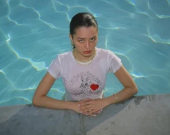 Women Réalisation Par Bunny Tee - Red Heart