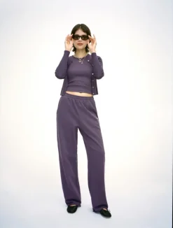 Women Réalisation Par Classic Sweatpants - Deep Purple