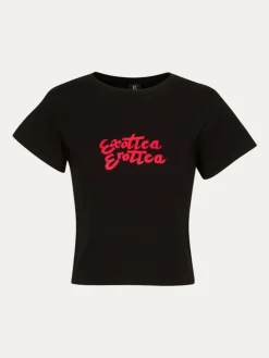 Women Réalisation Par Exotica Erotica Tee - Black