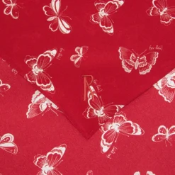 Women Réalisation Par Handkerchief - Red Butterfly