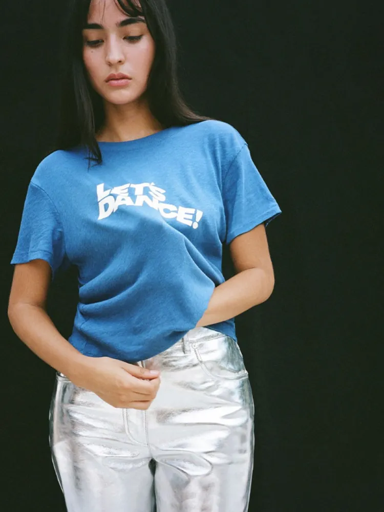 Women Réalisation Par Let's Dance Tee - Blue