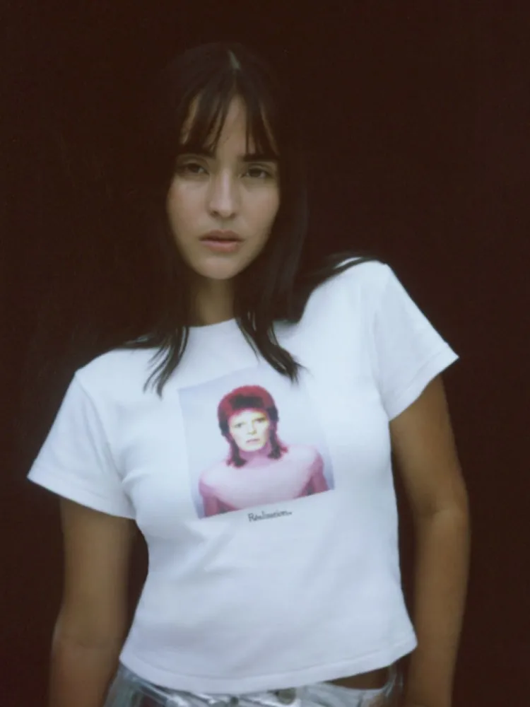 Women Réalisation Par Pin Ups Baby Tee - White