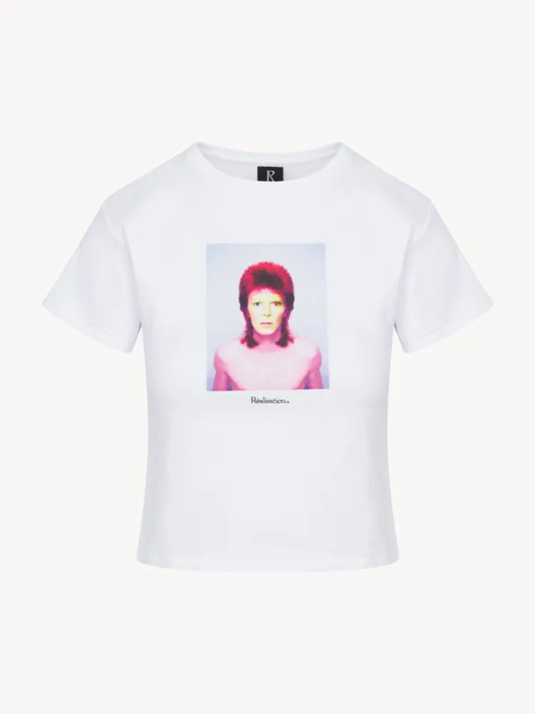Women Réalisation Par Pin Ups Baby Tee - White