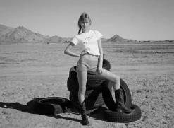 Women Réalisation Par Real Love Tee - White
