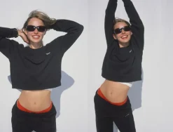 Women Réalisation Par Real Sweatshirt - Black
