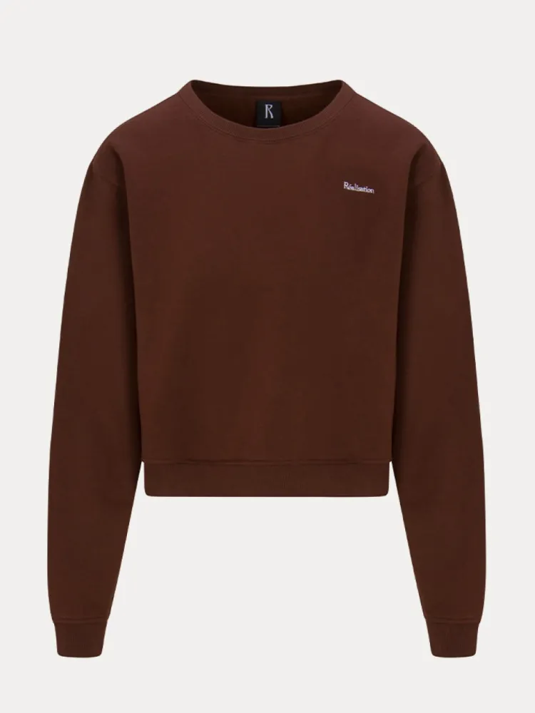 Women Réalisation Par Real Sweatshirt - Chocolate