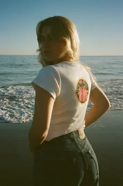 Women Réalisation Par Real Thing Tee - White