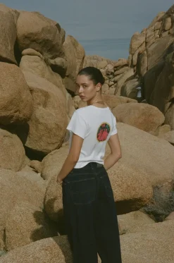 Women Réalisation Par Real Thing Tee - White