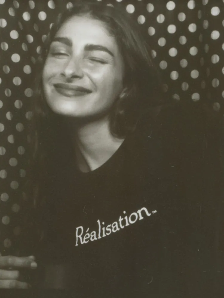 Women Réalisation Par Realisation Logo Tee - Black