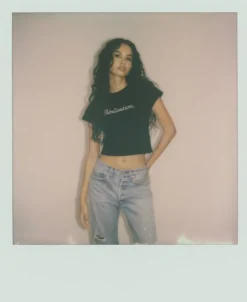 Women Réalisation Par Realisation Logo Tee - Black