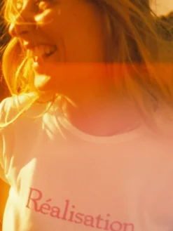 Women Réalisation Par Realisation Logo Tee - White