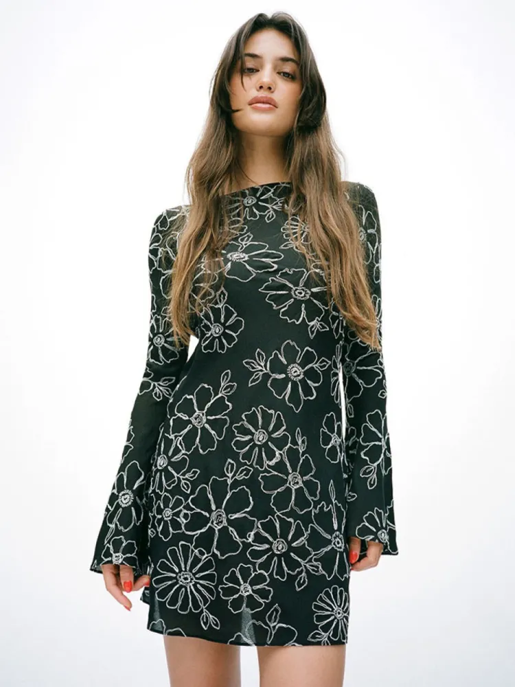 Women Réalisation Par The Brigitte - Embroidered Fleur