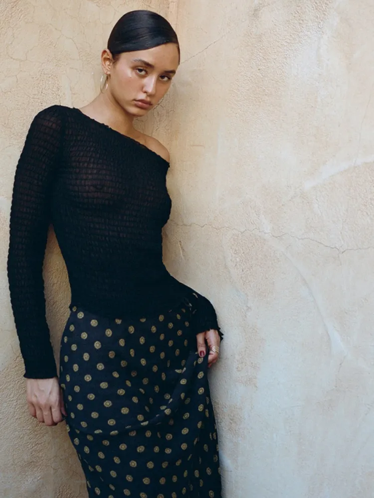 Women Réalisation Par The Chloe - Black