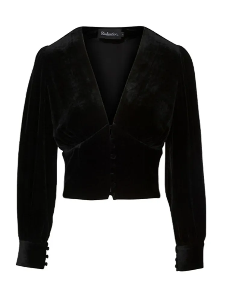 Women Réalisation Par The Kaia - Black Velvet