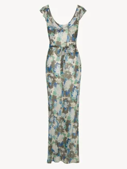 Women Réalisation Par The Lila - Blue Hydrangea