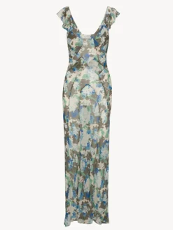 Women Réalisation Par The Lila - Blue Hydrangea