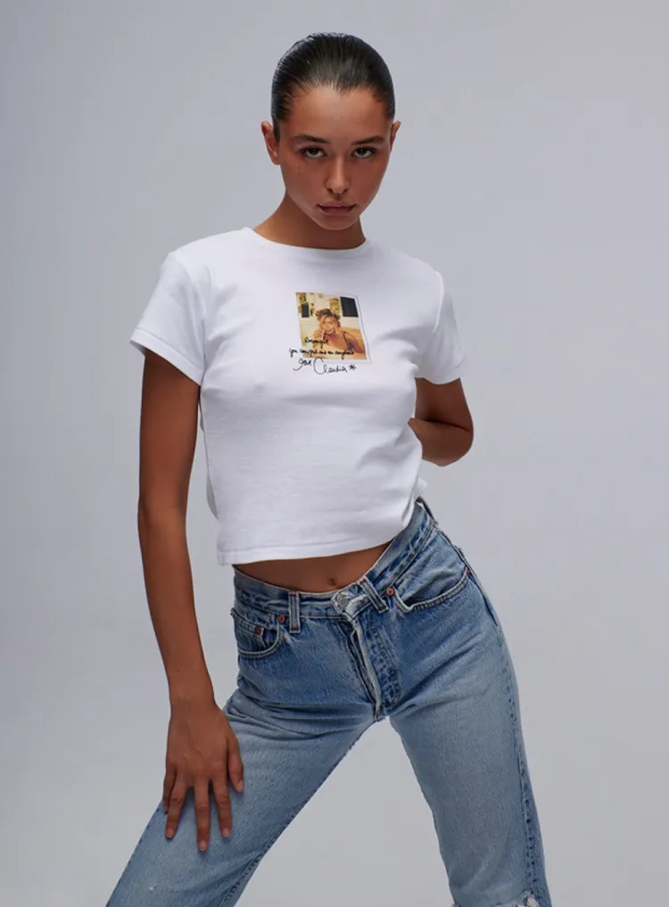 Women Réalisation Par The Milkshake Tee - White