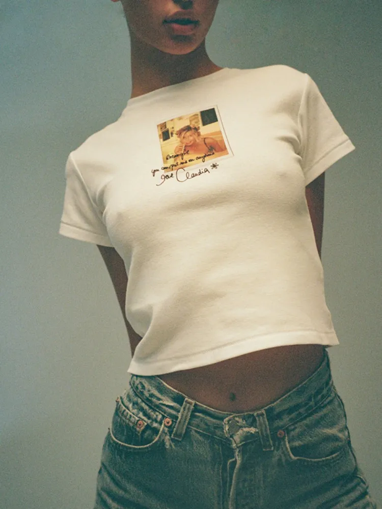 Women Réalisation Par The Milkshake Tee - White