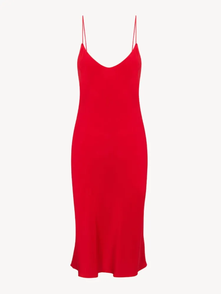 Women Réalisation Par The Natasha Slip - Red