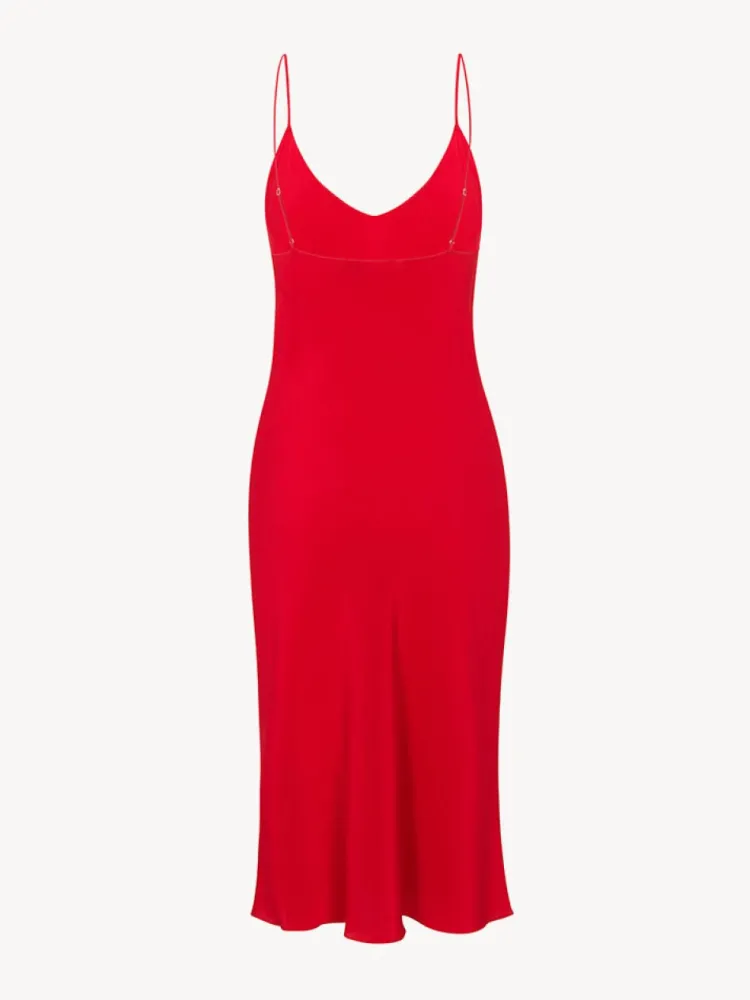 Women Réalisation Par The Natasha Slip - Red