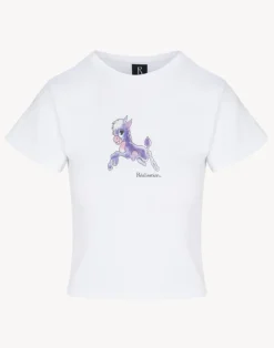 Women Réalisation Par The Pony Tee - White