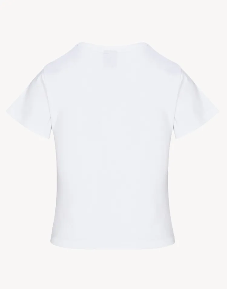 Women Réalisation Par The Pony Tee - White