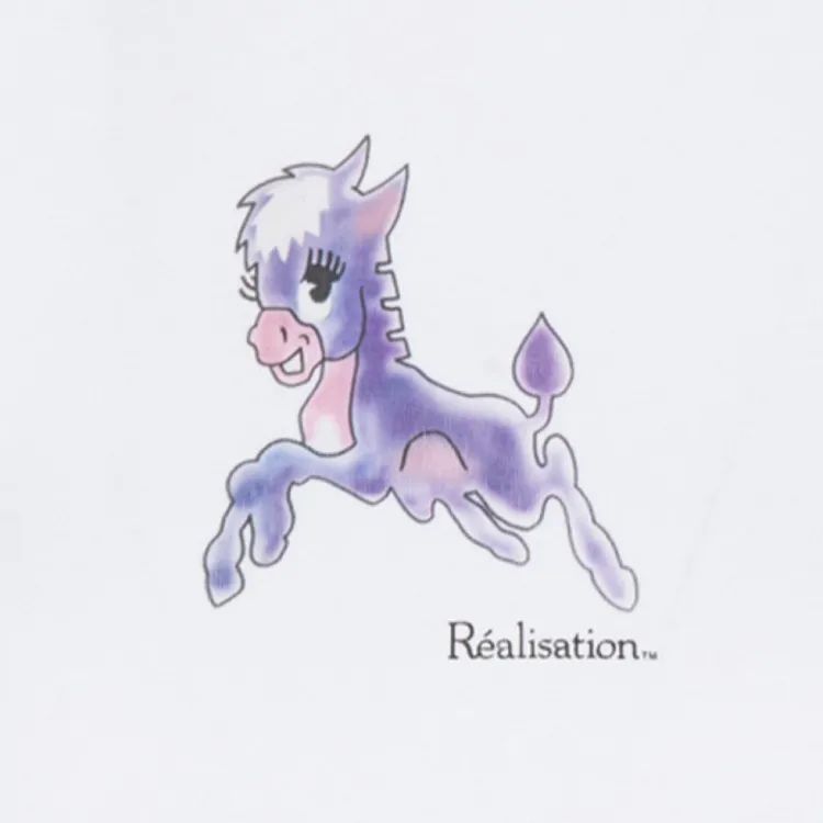 Women Réalisation Par The Pony Tee - White