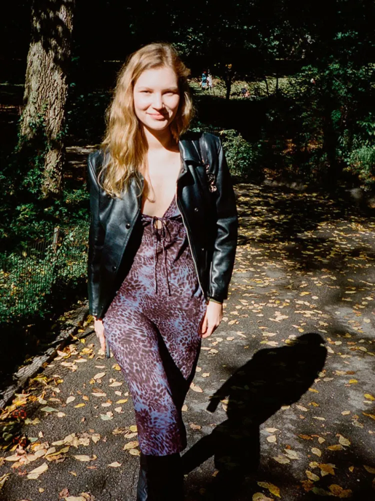 Women Réalisation Par The Scarlet - Purple Leopard