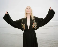 Women Réalisation Par The Serious Moonlight Robe - Noir