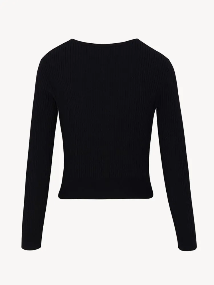 Women Réalisation Par The Winona Cardigan - Black