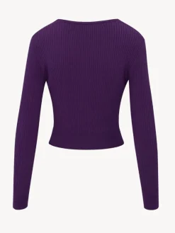 Women Réalisation Par The Winona Cardigan - Deep Purple