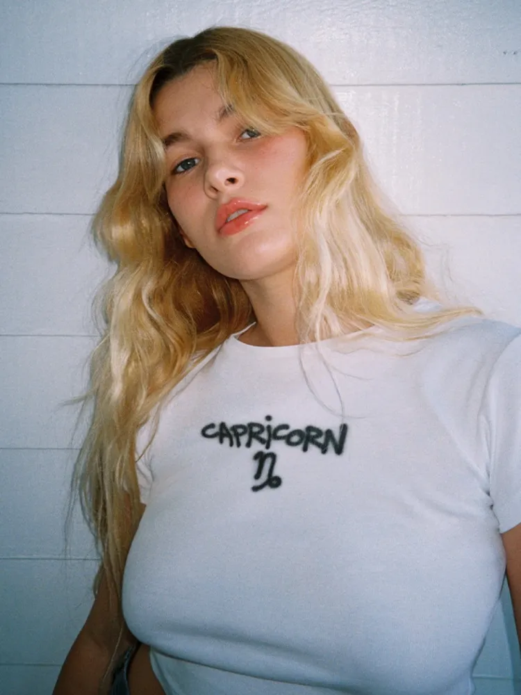 Women Réalisation Par Zodiac Tee - Capricorn